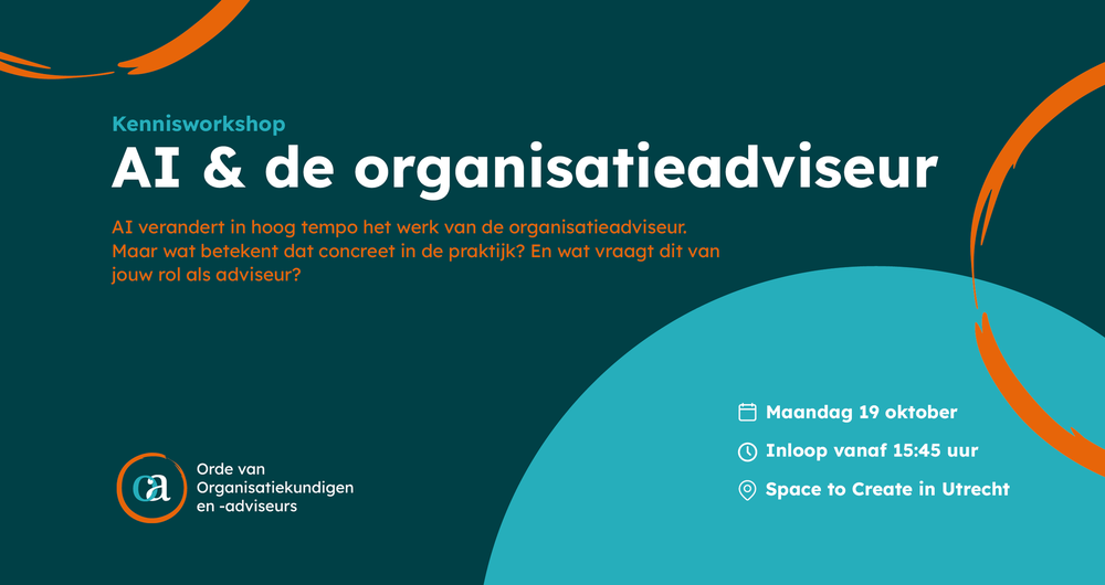 Kennisworkshop: AI & de organisatieadviseur